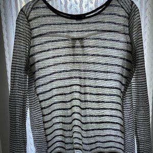 Vince Long Sleeve Women's Small Linen Shirt